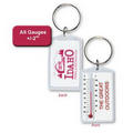 Clear Temperature Key Tag